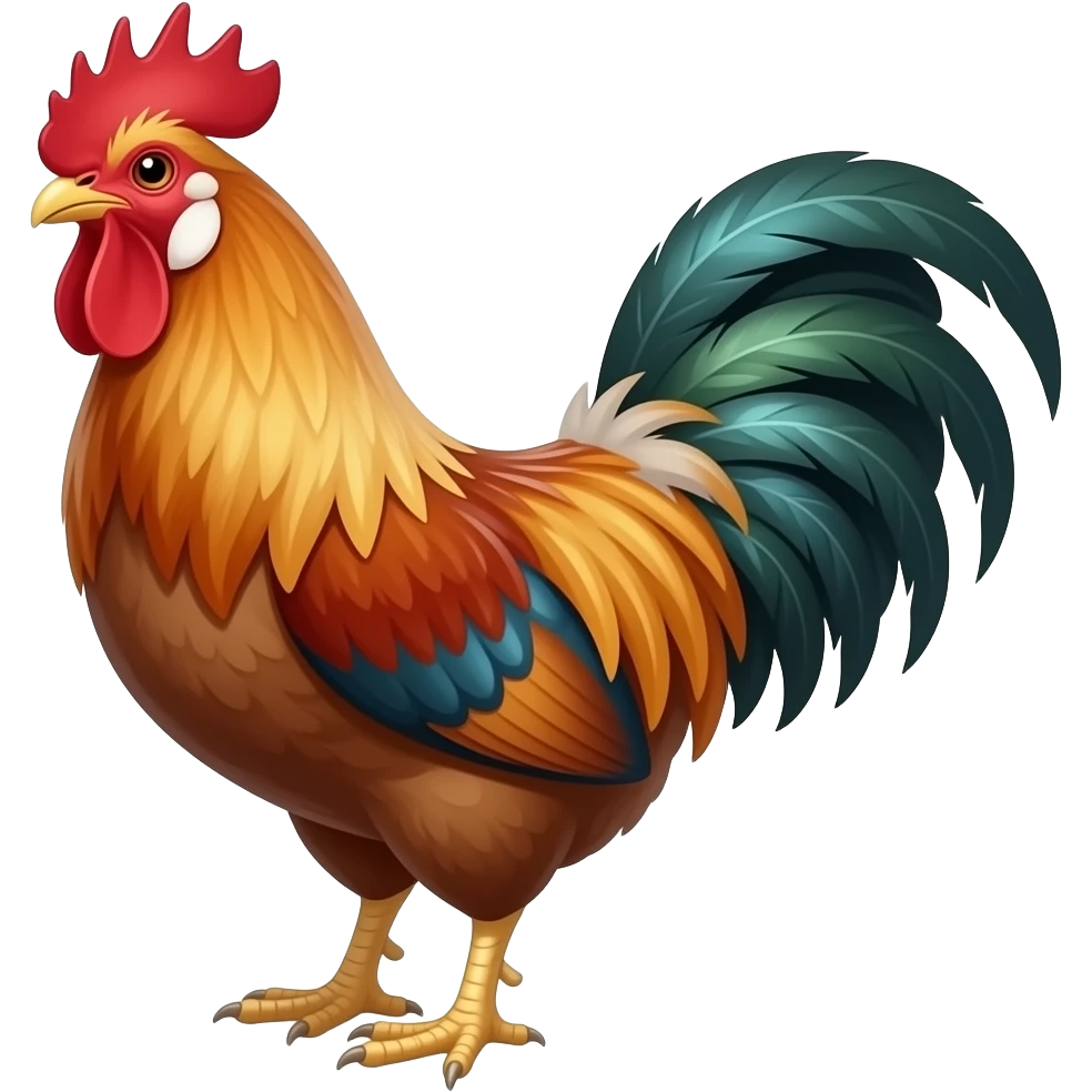 rooster emoji