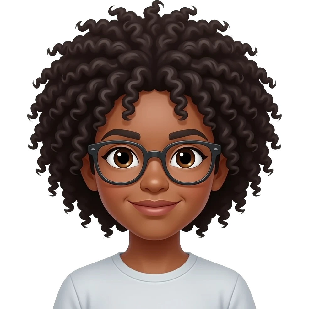 afro emoji