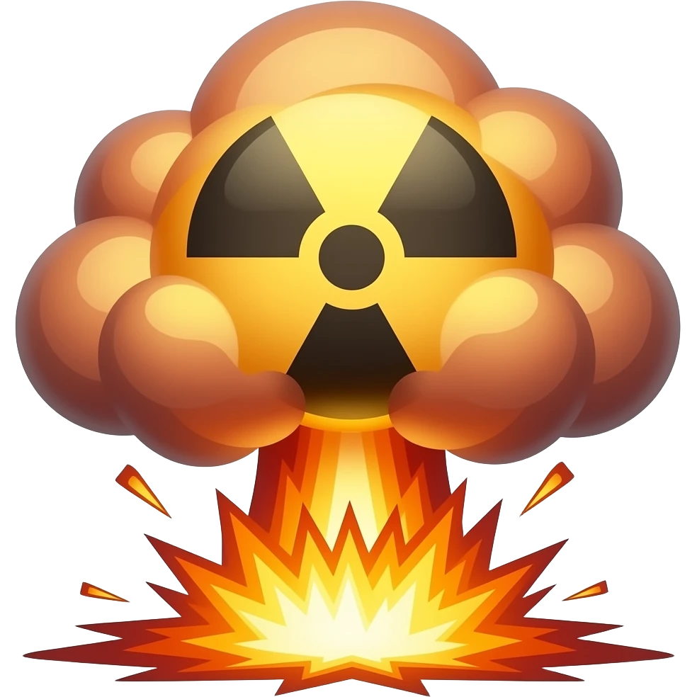 Ядерный взрыв emoji