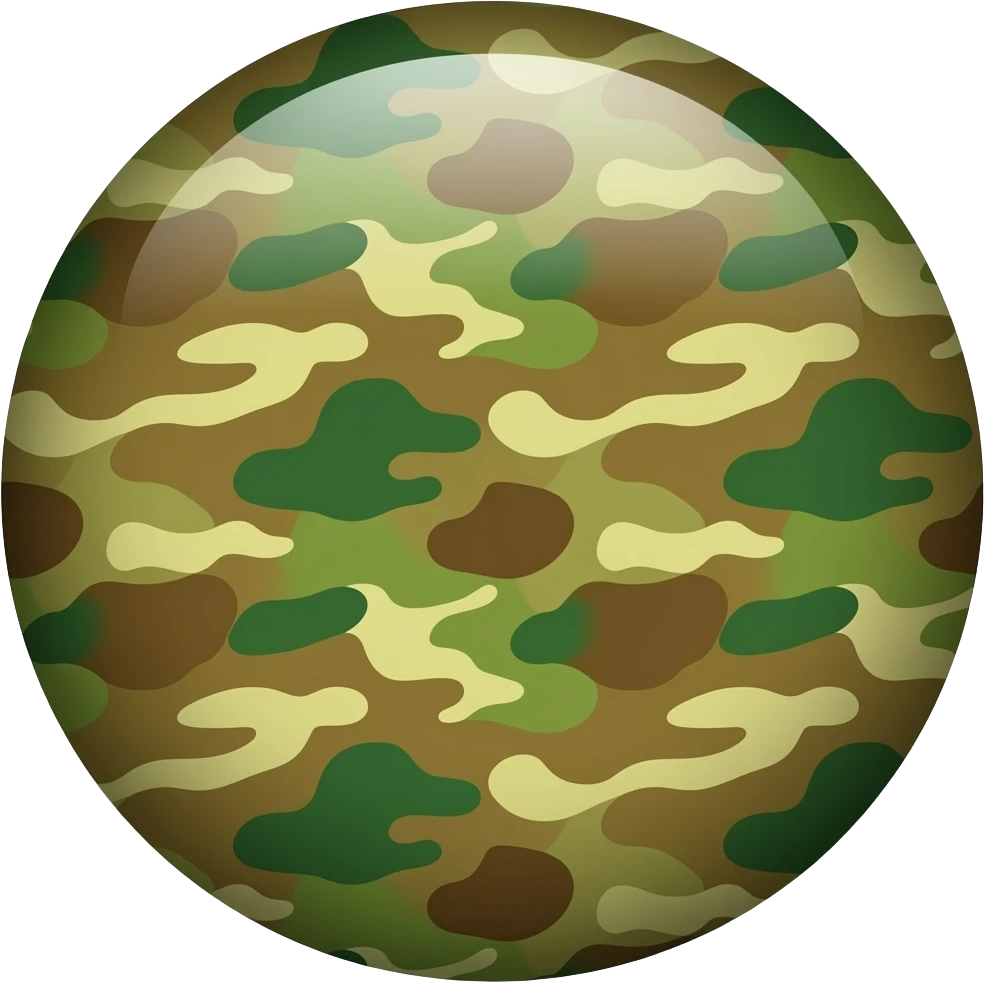 Camouflage emoji