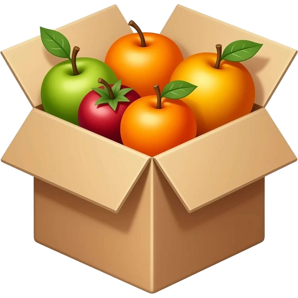 Box fruit emoji