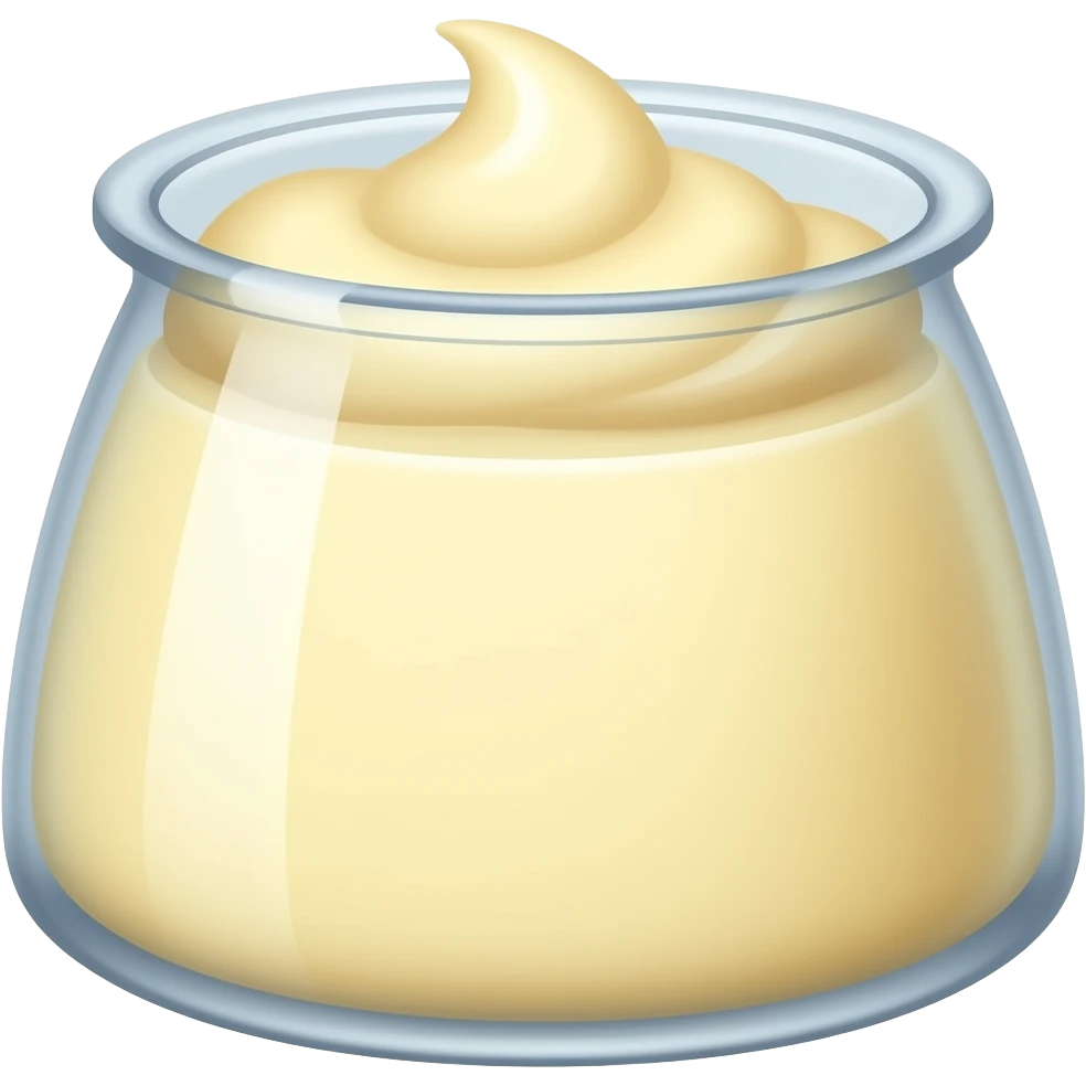Vanillepudding emoji