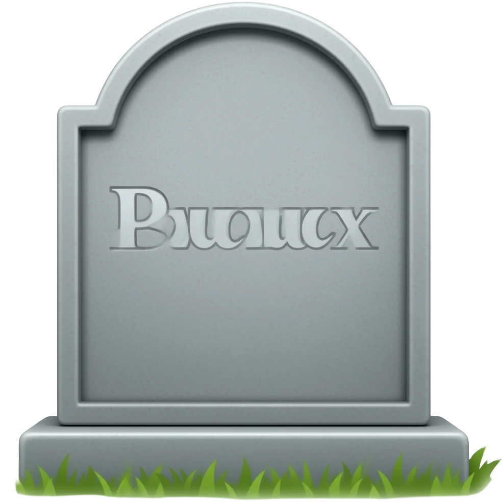 Gravestone emoji