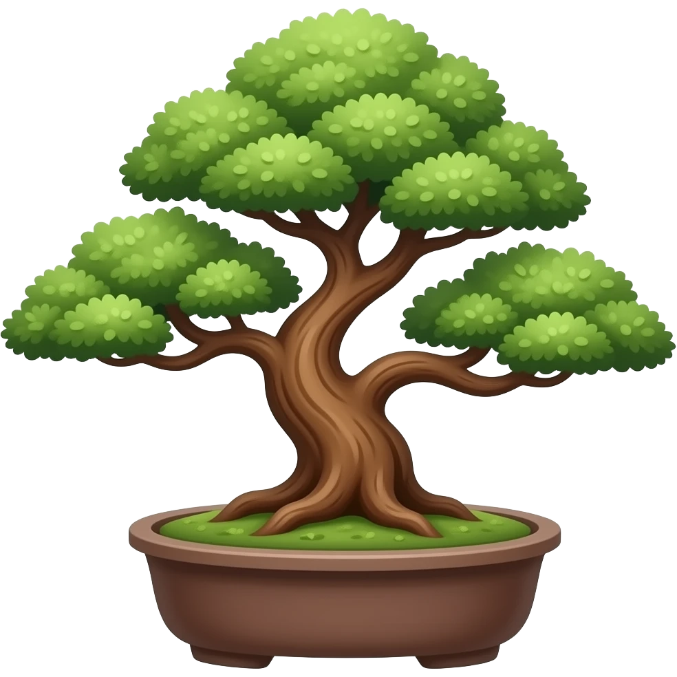 bonsai emoji