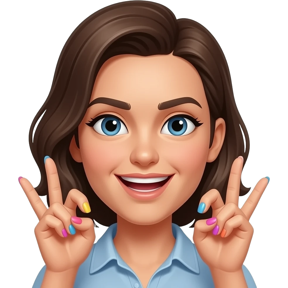 🙄💅🏻👄 emoji