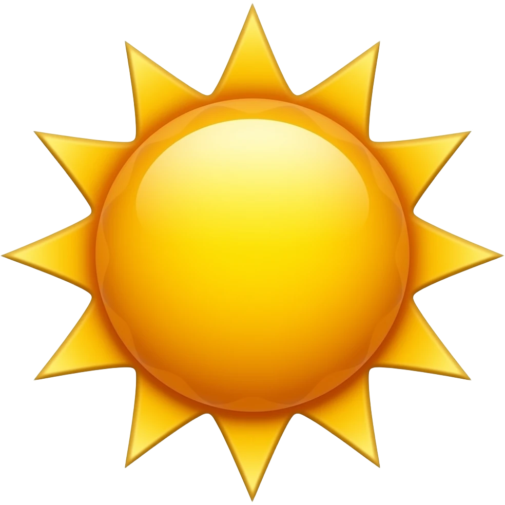sun emoji