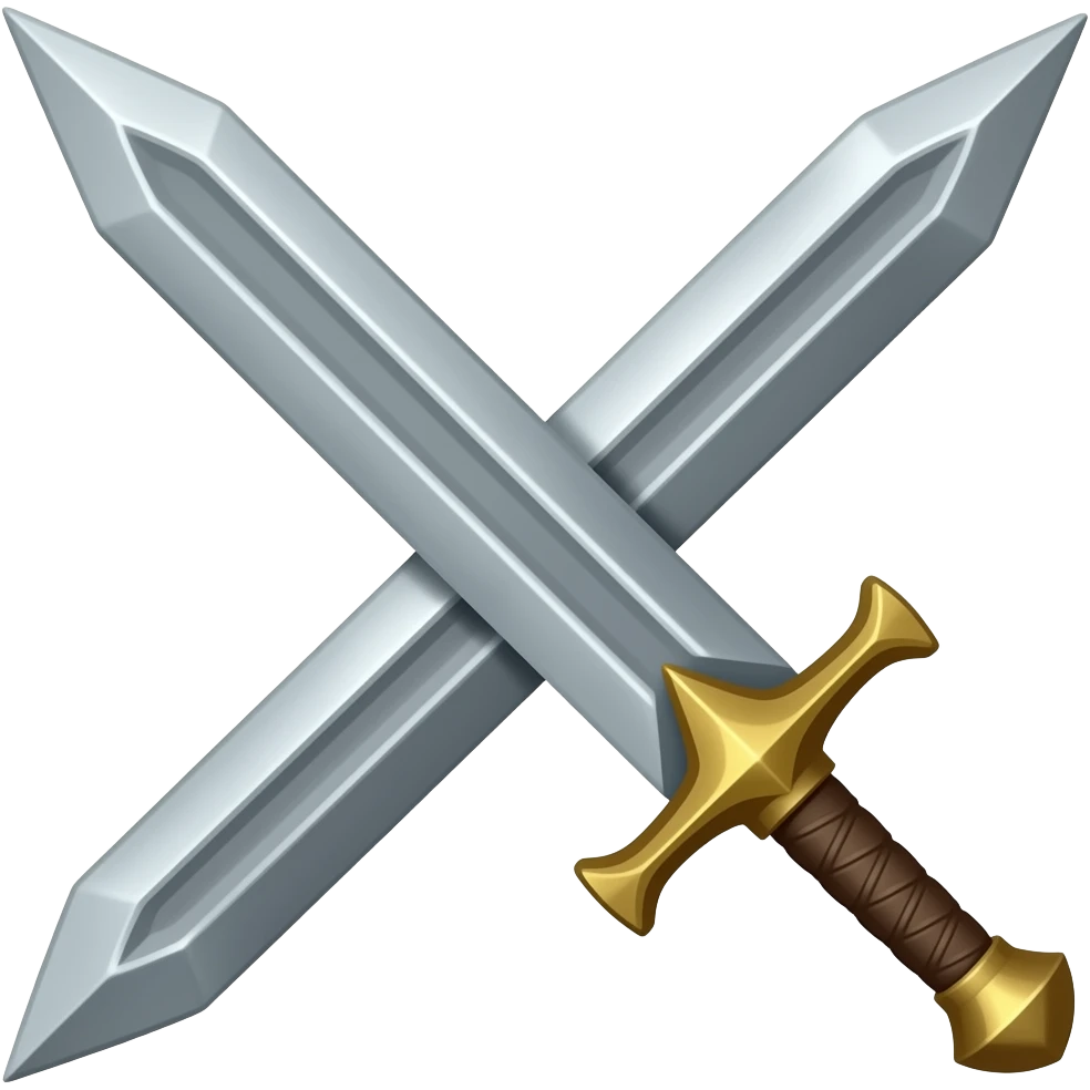 ไอเท็มในเกมส์ ดาบเหล็ก emoji
