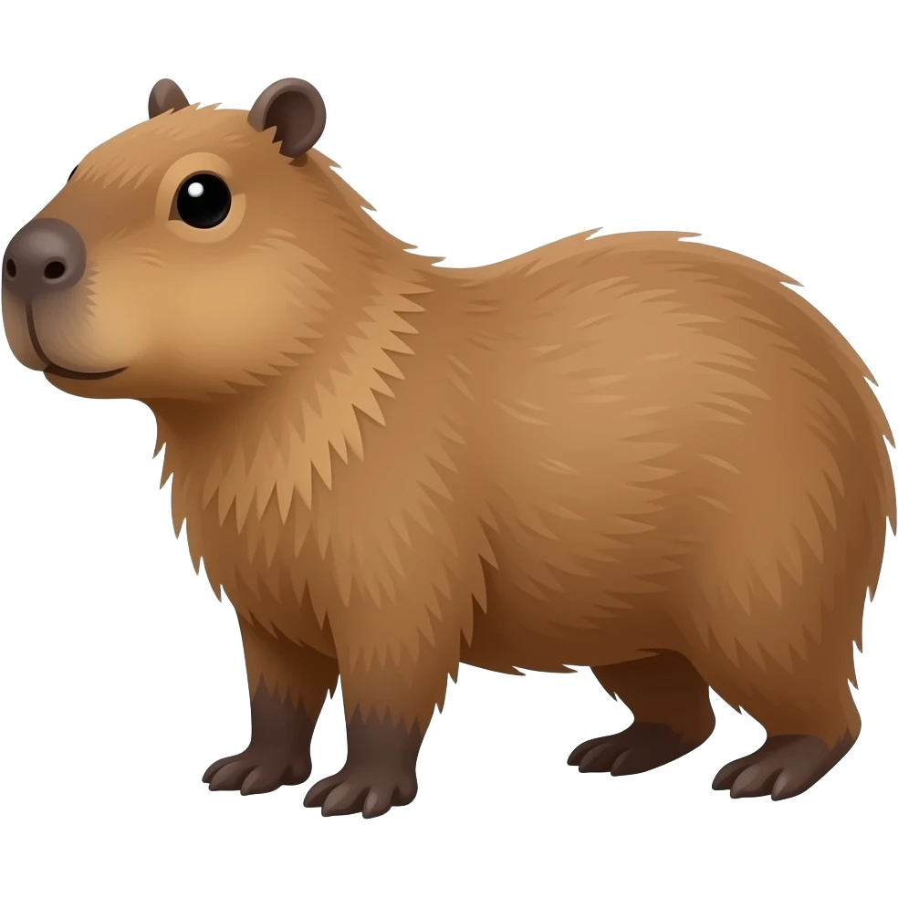 Capybara emoji
