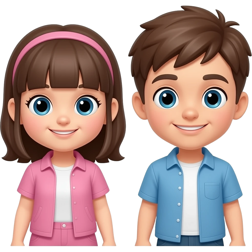 Girl and boy swx emoji