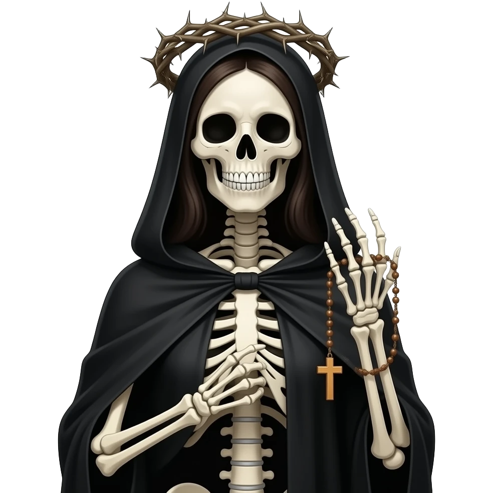 Santa muerte emoji
