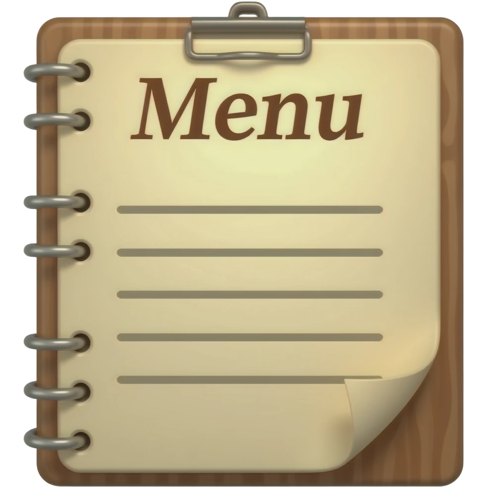 MENU emoji