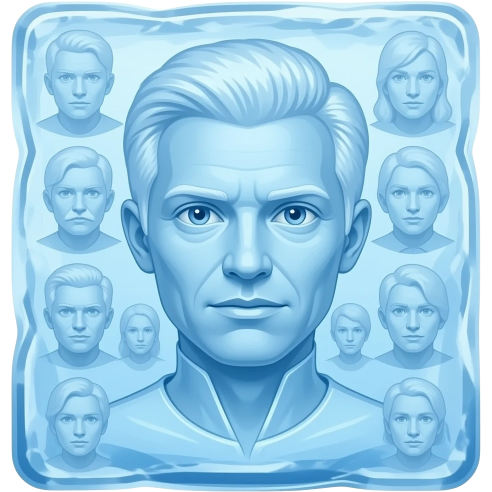 Iced People emoji