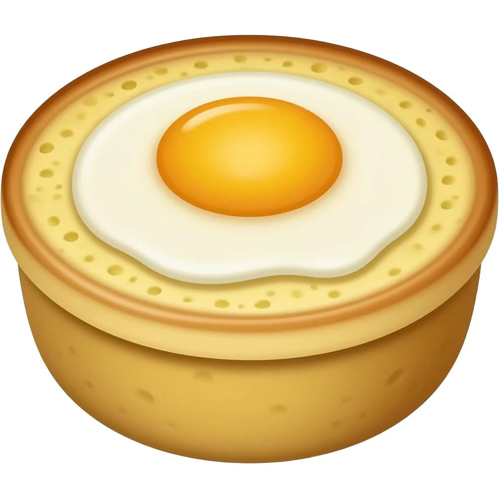 mini egg muffin emoji