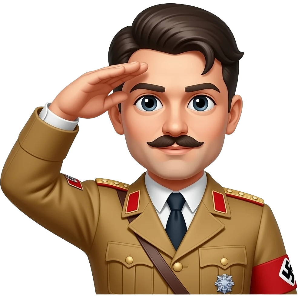 Nazi salute emoji