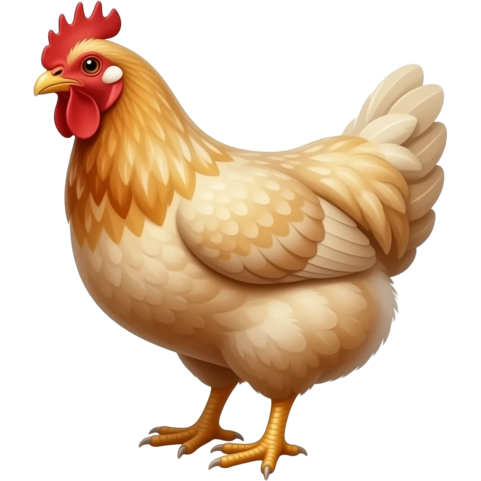 alive Chicken emoji
