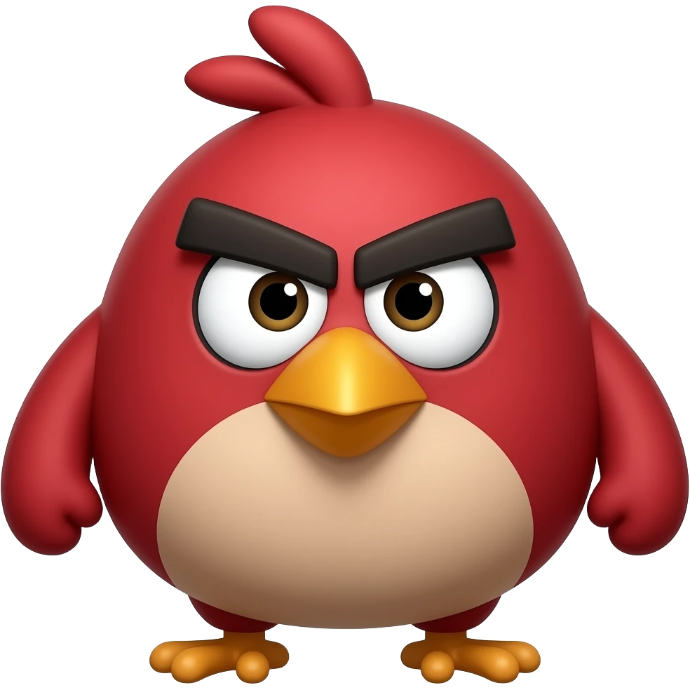 Angry bỉd emoji