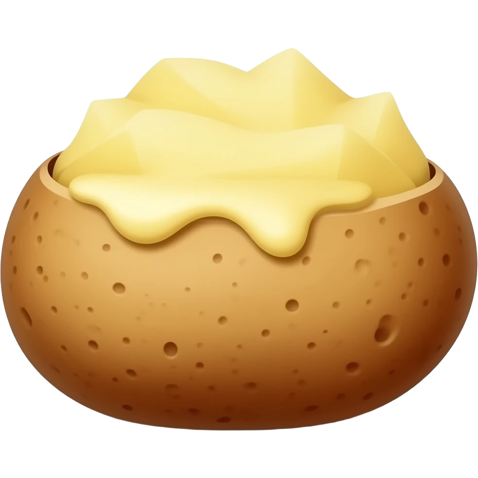Loaded baked potato emoji