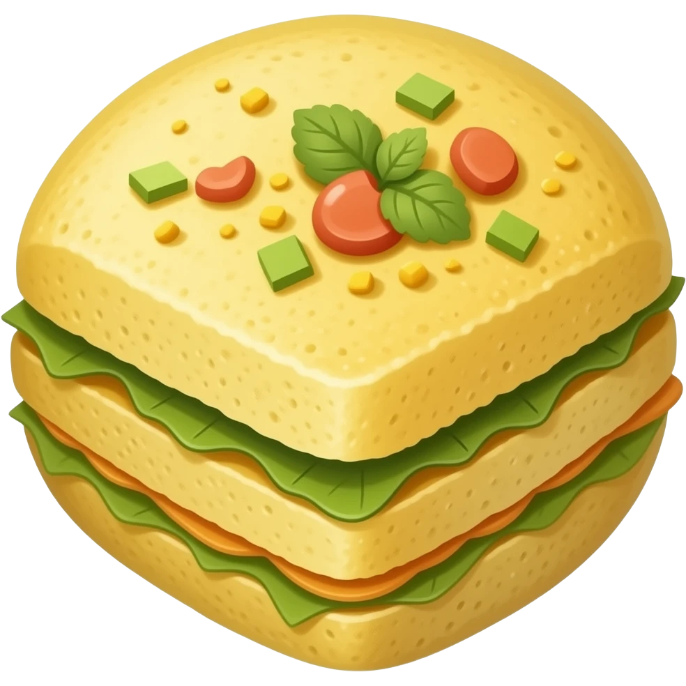 Make dhokla emoji emoji