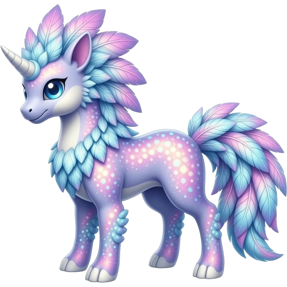 Shiny exotic feathery pastel glittery sparkling tropical bioluminescent edgy cool Salandit-Salamence-Ekans-Seviper-Ponyta-Rapidash-Salazzle-Fakemon-hybrid emoji
