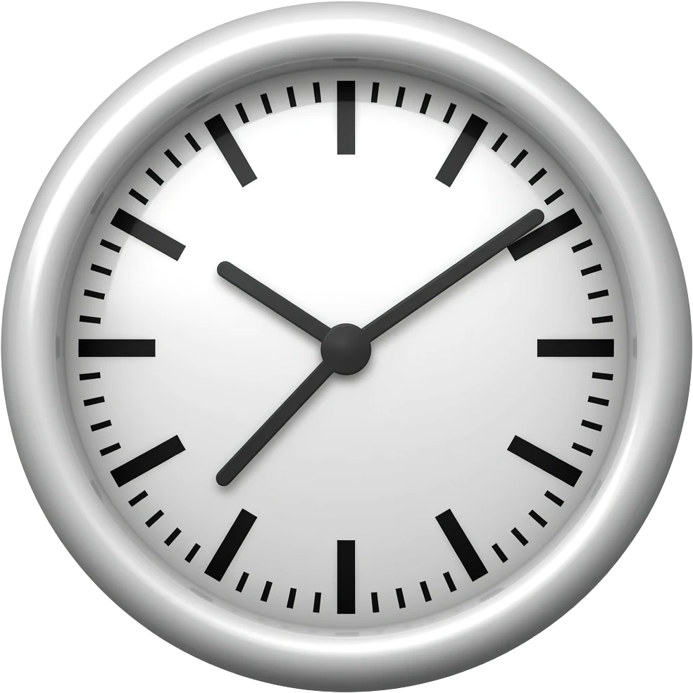 Time emoji