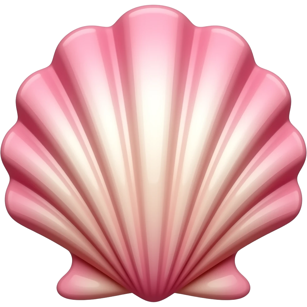 pink shell emoji