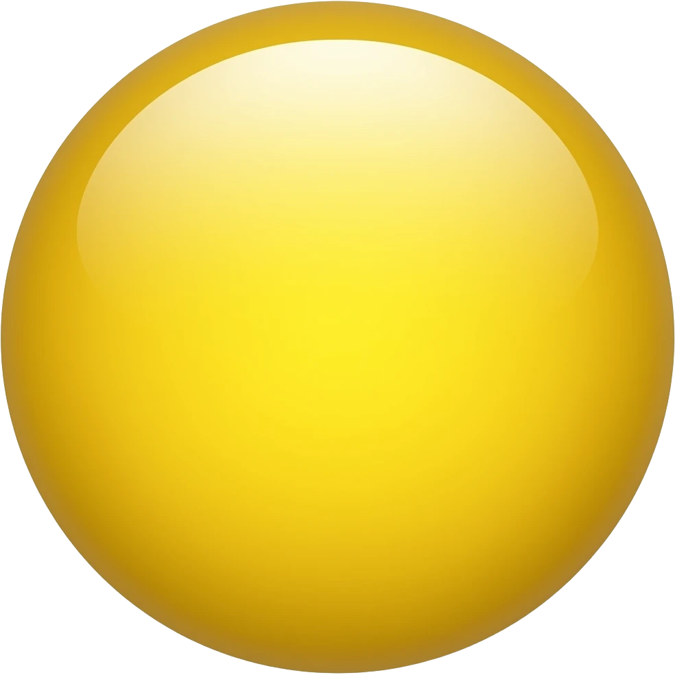 Circle yellow emoji