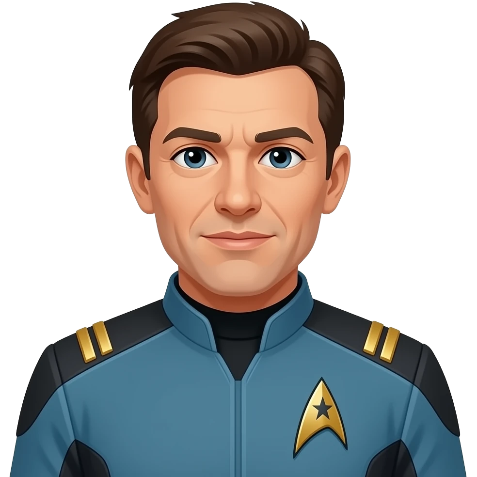 Make this a Star Trek communications officer emoji