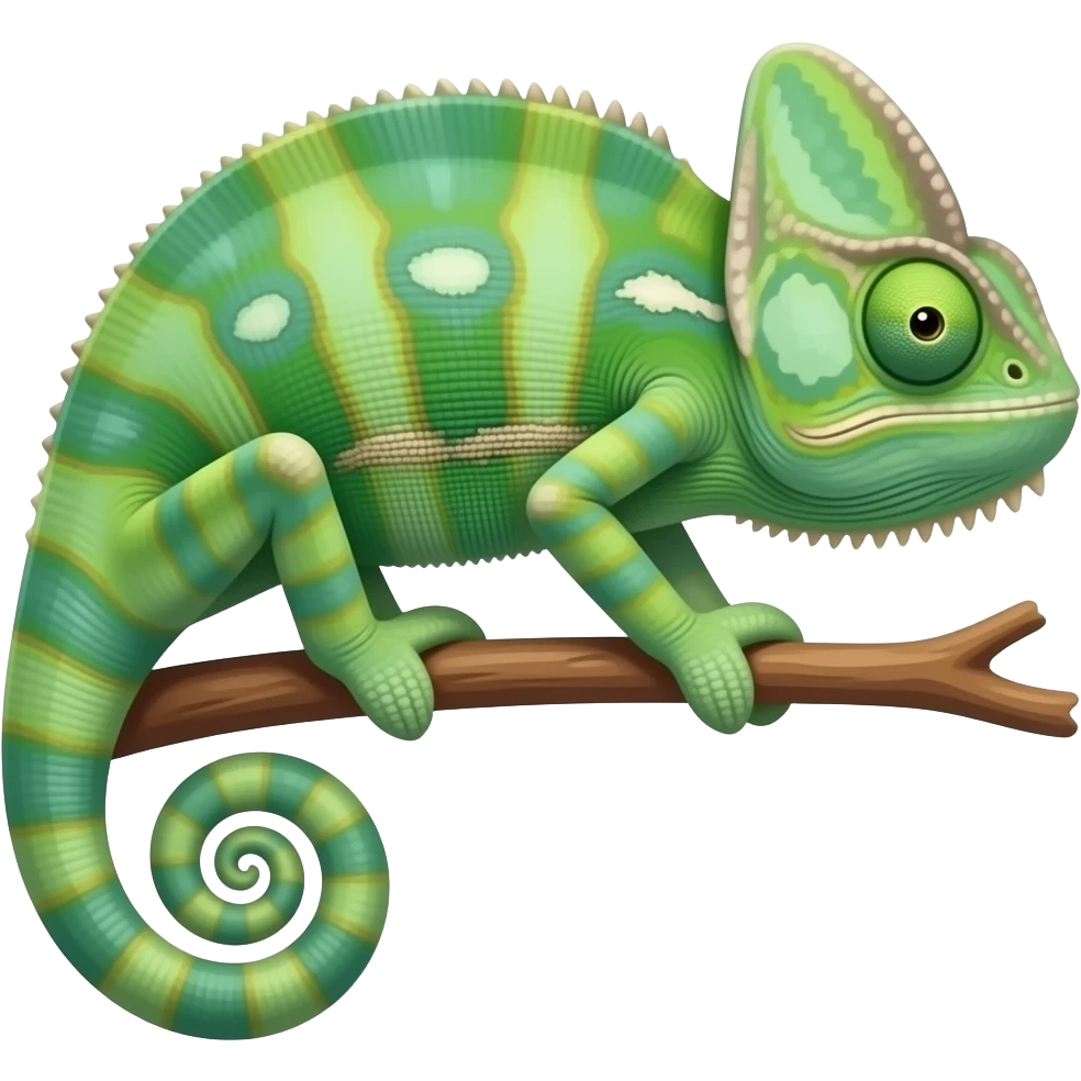 Caméléon emoji