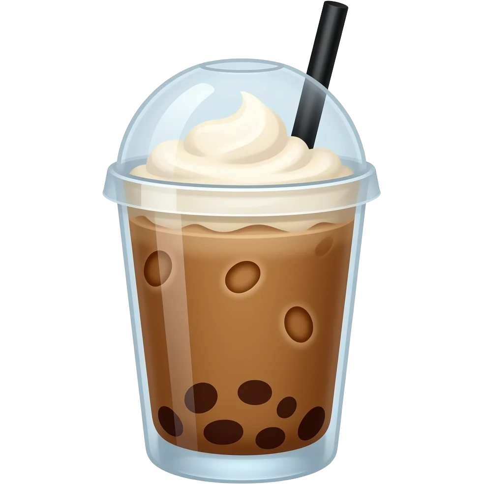 iced latte emoji