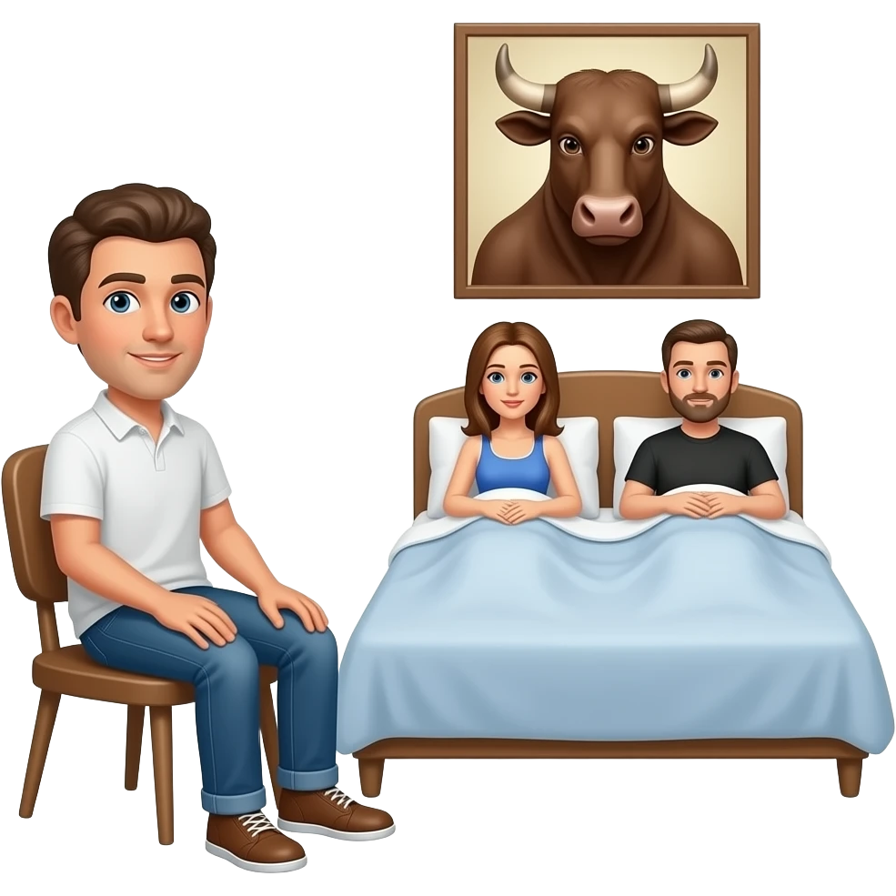 White cockold seti g in chair  watch wife and back guy in bed swingers cockold bull emoji