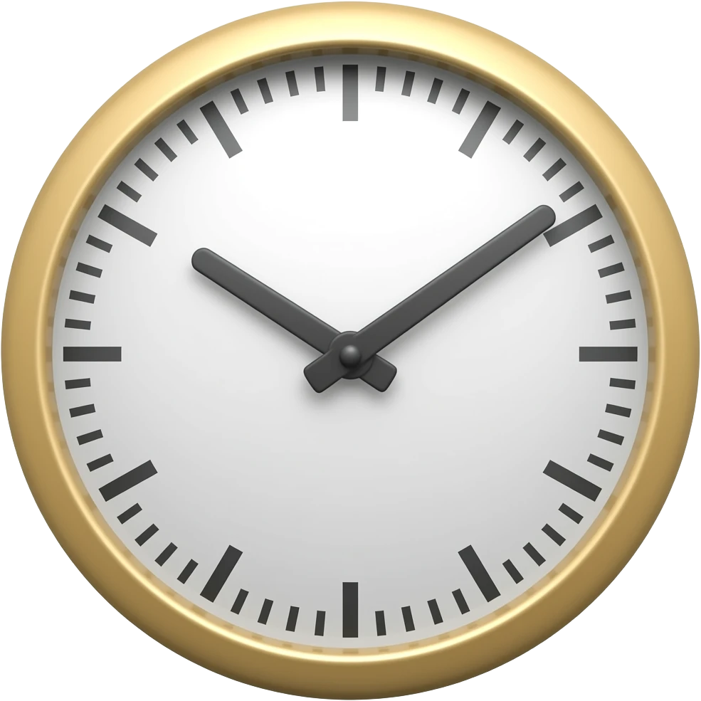 Time emoji