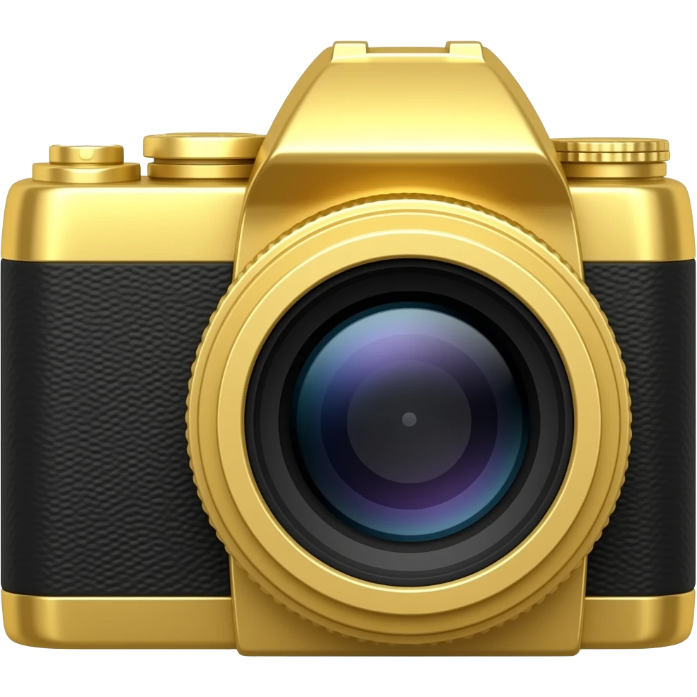 GOLDEN CAMERA emoji