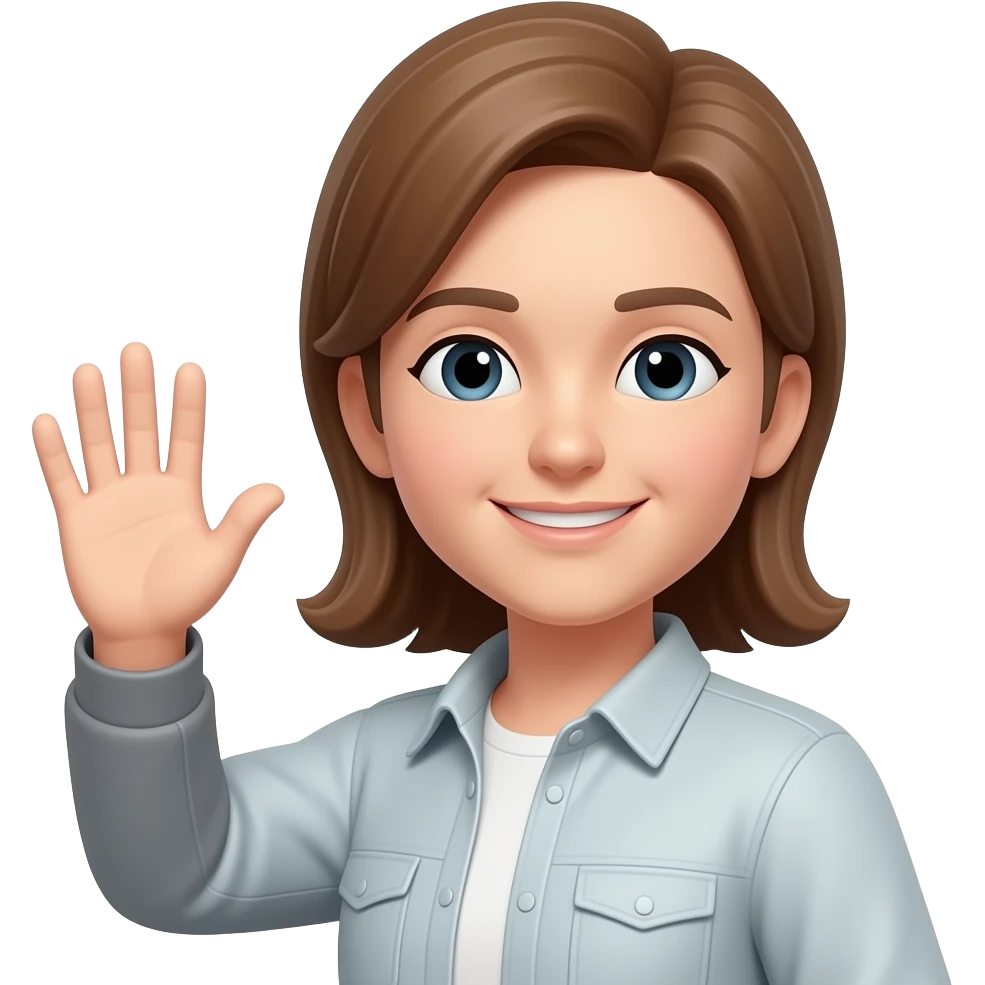 Wave emoji