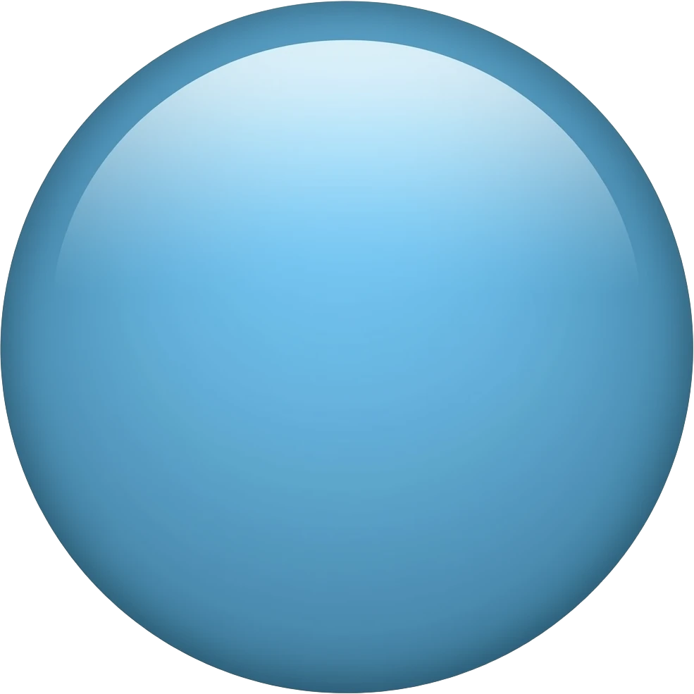 Blue emoji