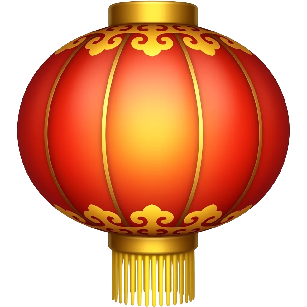 chinese lantern emoji