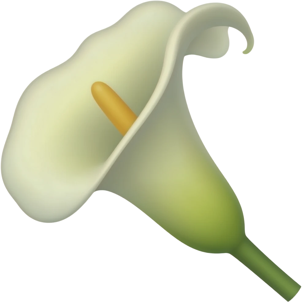 calla lily emoji emoji