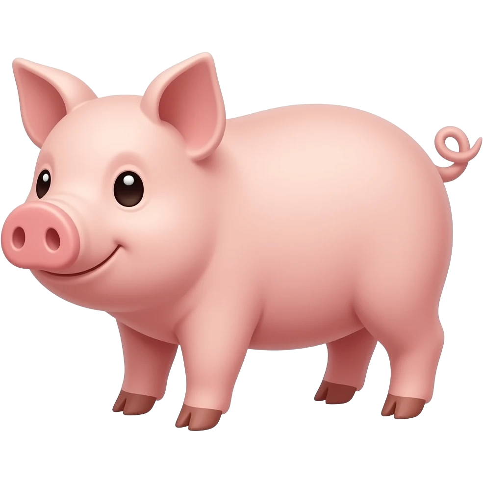 a pig emoji