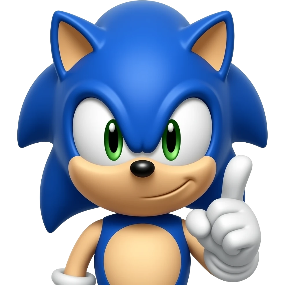 sonic emoji