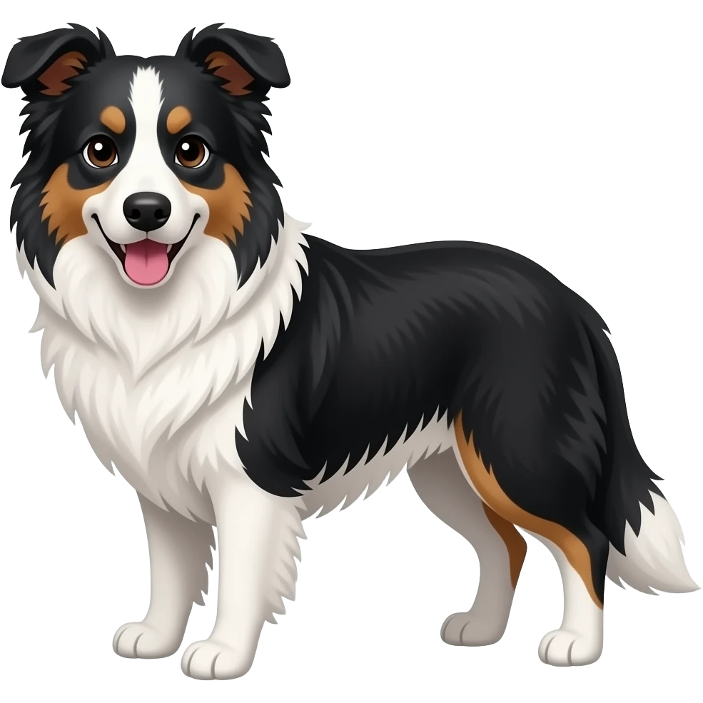Border collie emoji