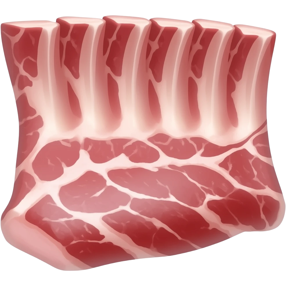 Beef rib fingers emoji