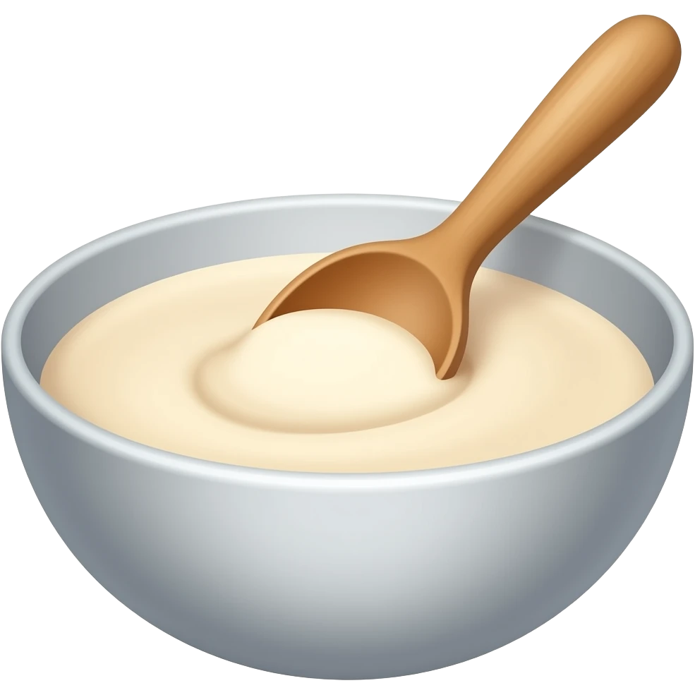 Bowl  with batter emoji