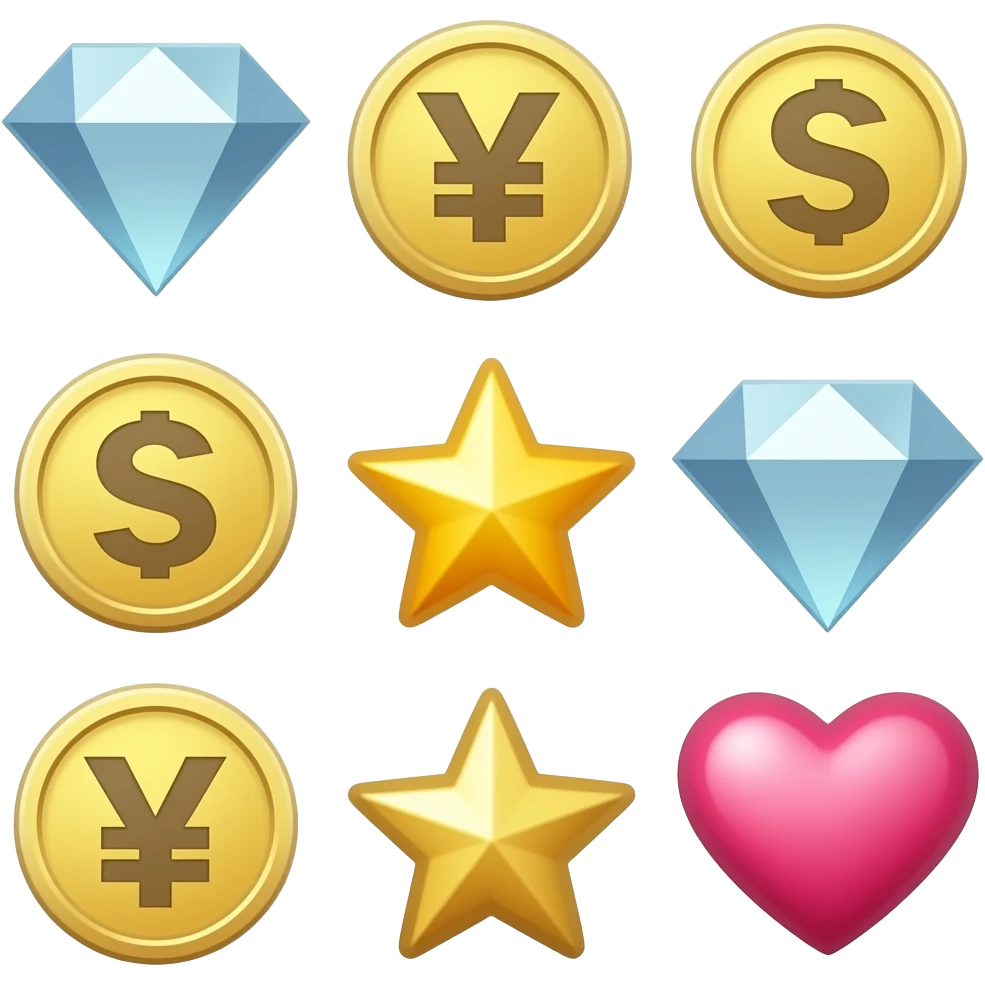 (◆¤◆) ☆♥︎♡☆ emoji