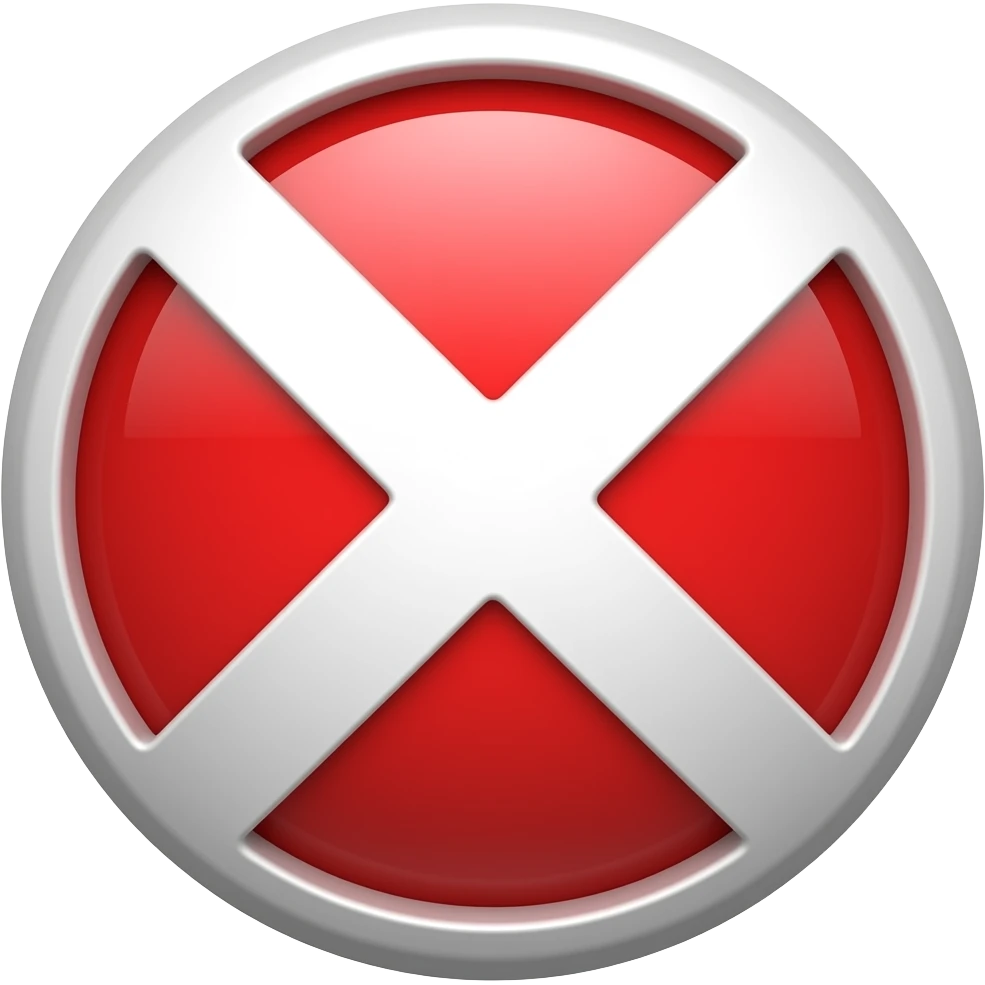 Stop emoji