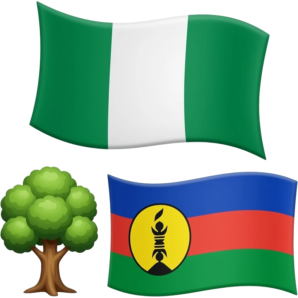 🇳🇬+🌳=🇳🇫 emoji