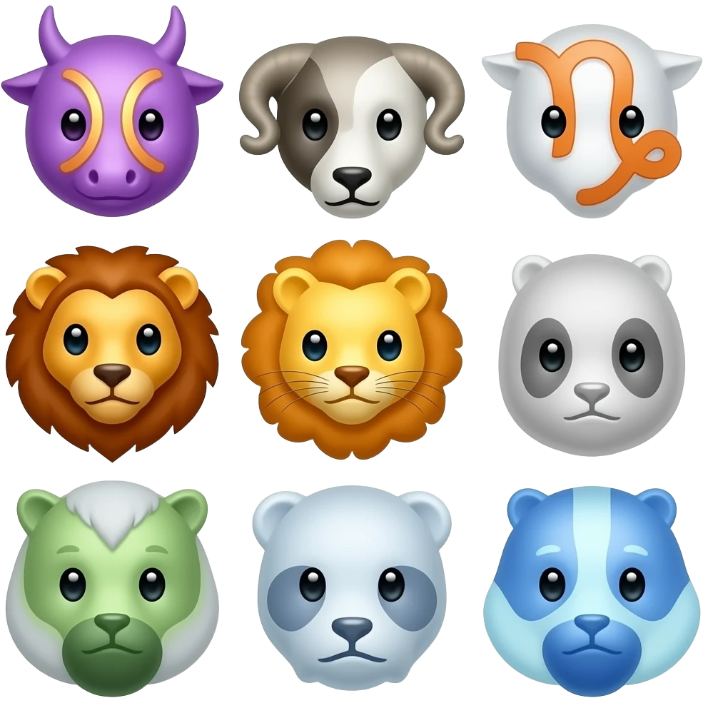 ♈︎ ♉︎ ♊︎ ♋︎ ♌︎ ♍︎ ♎︎ ♏︎ ♐︎ ♑︎ ♒︎ ♓︎ emoji