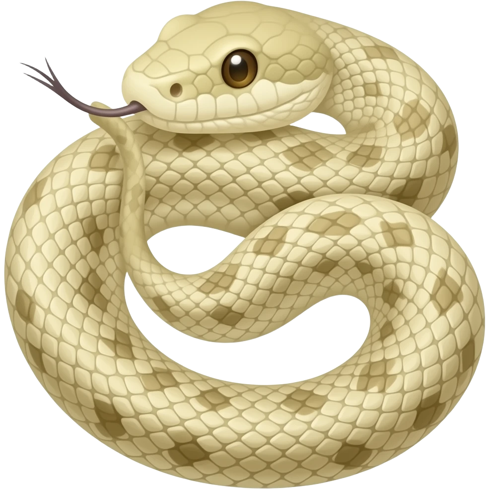 Do a venomous rattlesnake with the rattle segments on its tail emoji ...