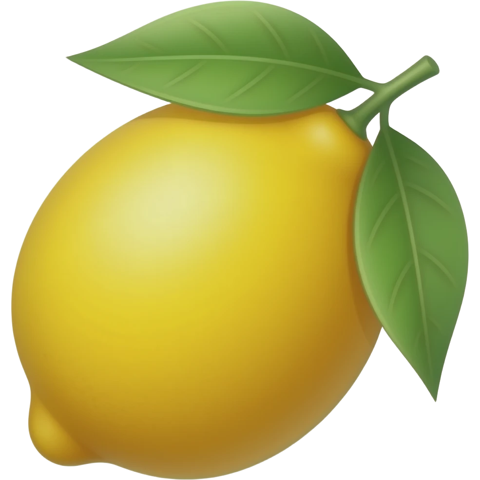 Lemon emoji