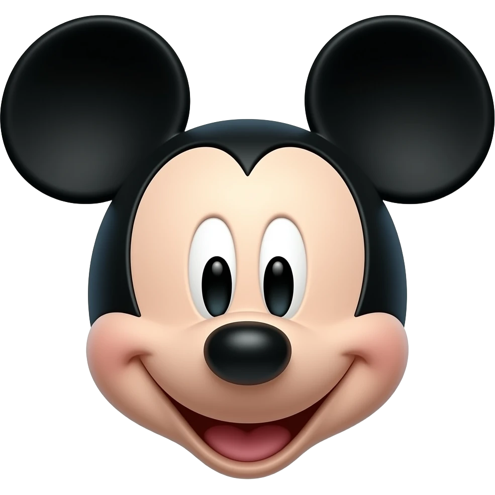Mickey Mouse emoji