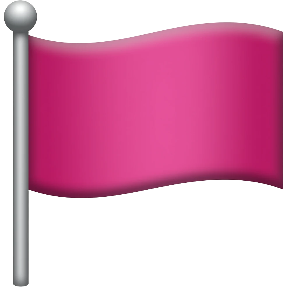 I want a pink flag emoji to use it emoji | AI Emoji Generator