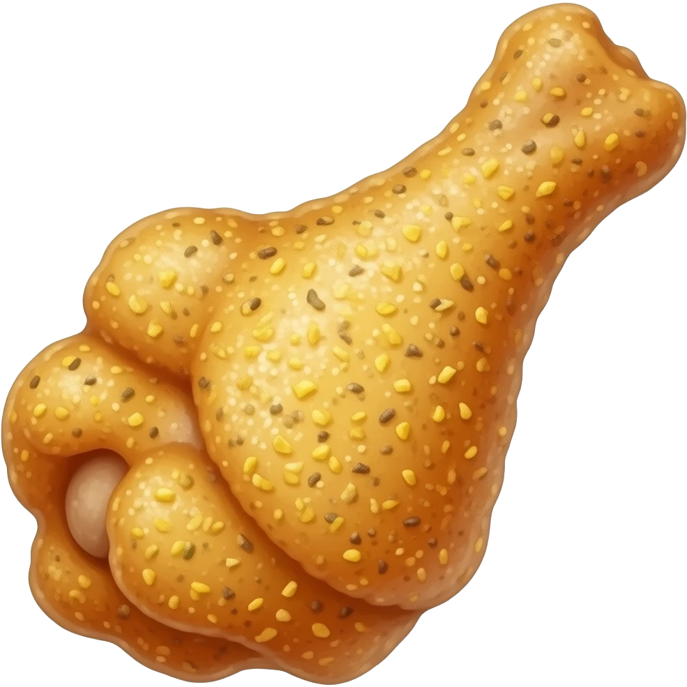 lemon-pepper flavored chicken wing emoji